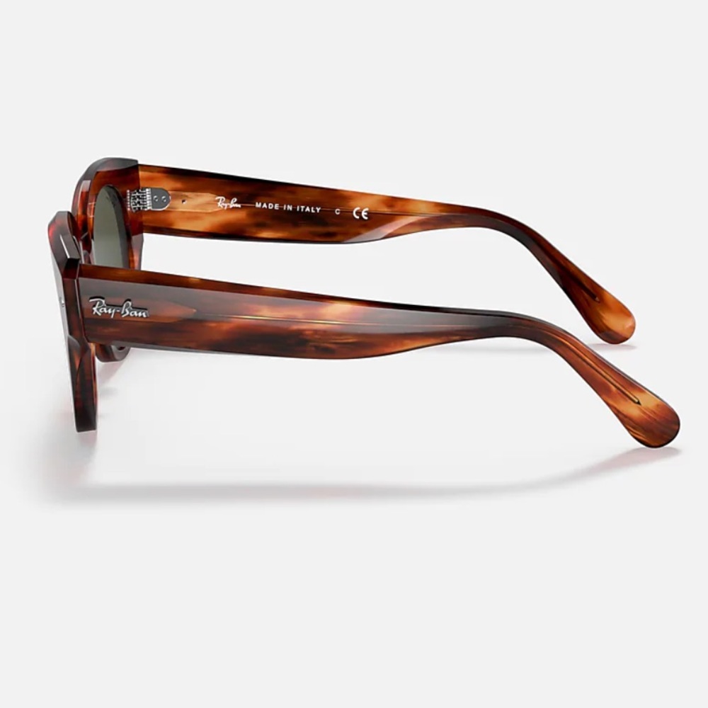 Ray-Ban Tortoise Shell Frame Sunglasses - Roundabout - Picture 2 of 8